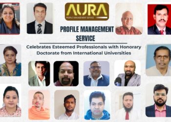 Aura Profile Management Services Celebrates Esteemed Professionals with Honorary Doctorates from International Universities