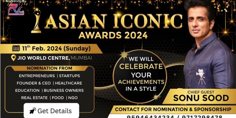 Asian Iconic Awards 2024, Marketing By RV Rising Entertainment. Nominate Your Brand/Business where Excellence Meets Innovation