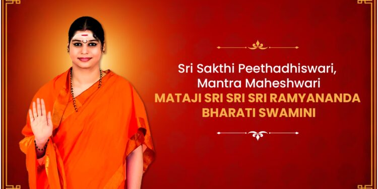 Mathaji Sri Ramyananda Bharati Swamini: Women Empowerment through Dharma & Devotion.