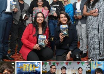 Indra: The First of the Aryas published by NuVoice and globally distributed by Simon & Schuster India Book Launch with Author Abhiveer Soni and Chief Guest Kevin Missal