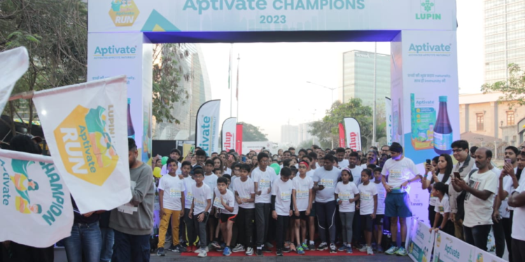 Lupin Brings Back Second Edition Of Aptivate Champion Run for Kids Promoting Well-being and Good Eating Habits Mumbai, India