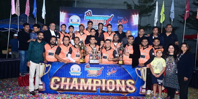 Rising Pune is the winner team of Brotherhood Premier League cricket tournament
