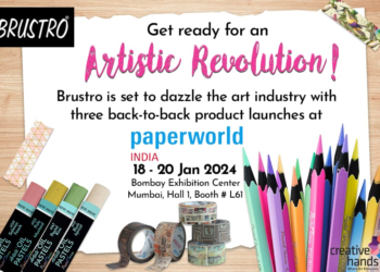 Brustro is Set to Dazzle Paperworld 2024- Mumbai with Three Exclusive Product Launches Over Three Consecutive Days.