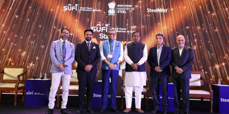 “Honoring the Best in Steel Industry: 2nd India Steel and Metal Conference & 4th SUFI Steel Awards 2023 with MOS Shri. Faggan Singh Kulaste”