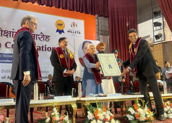 NSL Group Chairman Mandava Prabhakar Rao conferred with Honorary Doctorate 