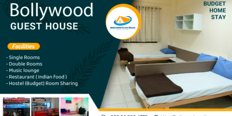 Phnom Penh, Cambodia offers Budget Home Stay Deals at Bollywood Guest House
