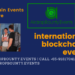 Singapore ICO Blockchain And Cryptocurrency Awareness Events Platform Launched