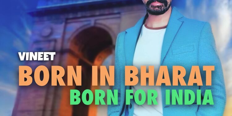 Vineet Singh Hukmani’s New Patriotic Anthem ‘Born In Bharat, Born For India’ Resonates with the Heartbeat of the NationIn a resonant tribute to the heartbeat of India, Vineet Singh Hukmani, the globally acclaimed singer-songwriter, is back with his latest release, ‘Born In Bharat, Born For India’. The patriotic-pop anthem stands as a celebration of the unyielding spirit and dedication of the every day Indian.