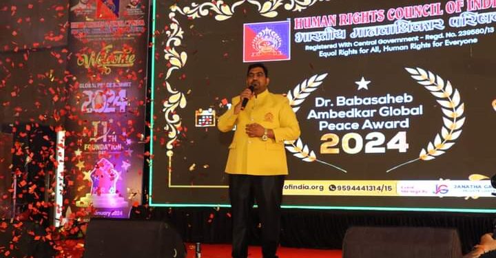 Annual Global Peace Summit 2024 at Mumbai by Human Rights Council Of India