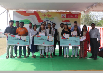 Ignite IAS Academy Celebrates Republic Day with Scholarships for Meritorious Students 