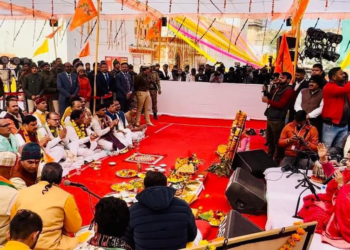 Sanskrit Singer Madhvi Madhukar’s “Madhuram Vrind” Band Performed in Ayodhya and Orchha During Consecration Ceremony Of Lord Ram.