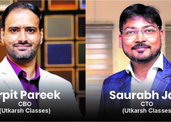 Utkarsh Classes promotes Arpit Pareek as CBO; and Saurabh Jain as CTO 