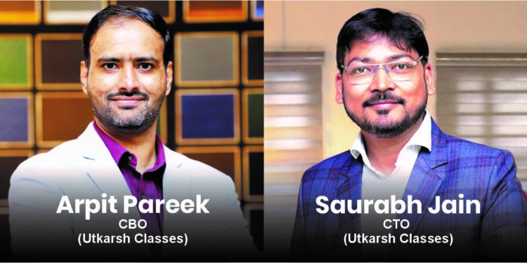 Utkarsh Classes promotes Arpit Pareek as CBO; and Saurabh Jain as CTO 