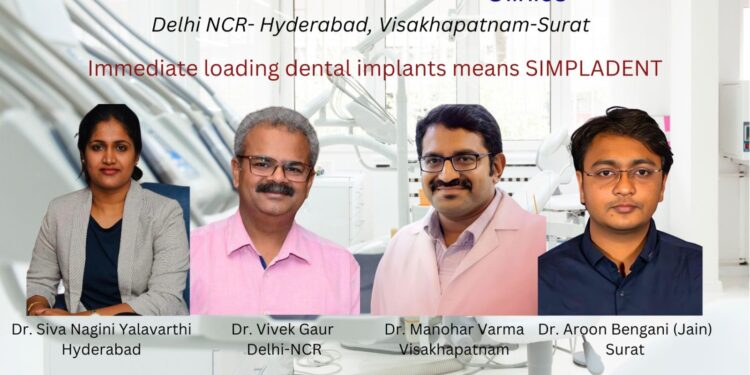 Do You Know Your Dental Implants can be completed with immediate loading technique in 48 hours ? To know more visit Simpladent today 