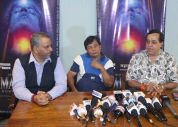  Press Conference held In Mumbai Of Film “MAHAYOGI Highway 1 to Oneness,” A Film By Rajan Luthra All India Distributor Rakesh Sabharwal of Prince movies.