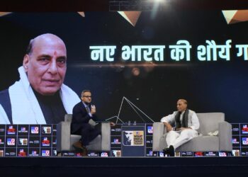“Our armed forces are prepared to defend our borders against any threat: Rajnath Singh at TV9 Bharatvarsh Satta Sammelan