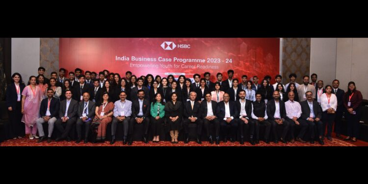 HSBC India successfully concludes its Business Case programme focusing on career preparedness of undergraduate students