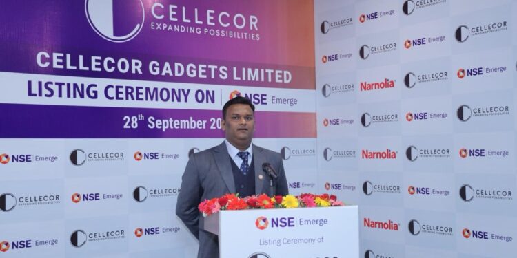 Cellecor Gadgets Limited Targets Record Growth, Anticipates Significant Expansion, Aiming for 1000 Crores + Sales by 2025