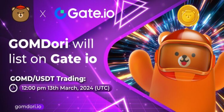  GOMDori Token Set to Make Waves with Listing on Gate.io, Transforming Southeast Asian Web3 Commerce.