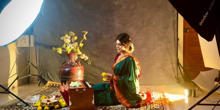 Archana Shines in Tradition: Kareem Studio’s Beautiful Photoshoot