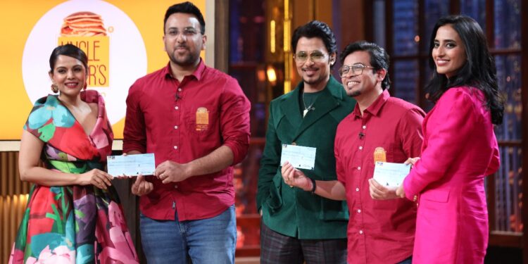 Uncle Peter’s Pancakes grabs 3 Sharks deal at Shark Tank India Season 3