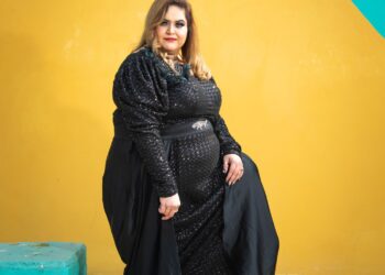 Nupur Maggo breaking the trend for plus size fashion by being the model for Empowering Plus and Shapely By Somwya