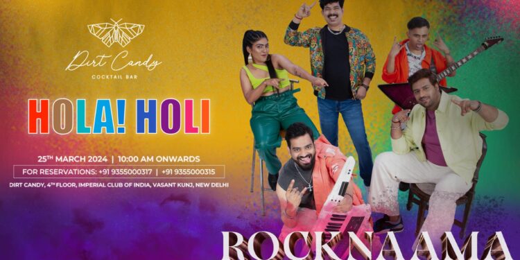 Dirt Candy Presents “Hola! Holi ’24”: The Biggest Holi Celebration in Delhi NCR