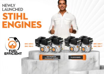 STIHL launches its Multi-Purpose Stationary and Tiller Engines in India.