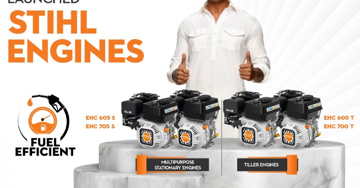 STIHL launches its Multi-Purpose Stationary and Tiller Engines in India.