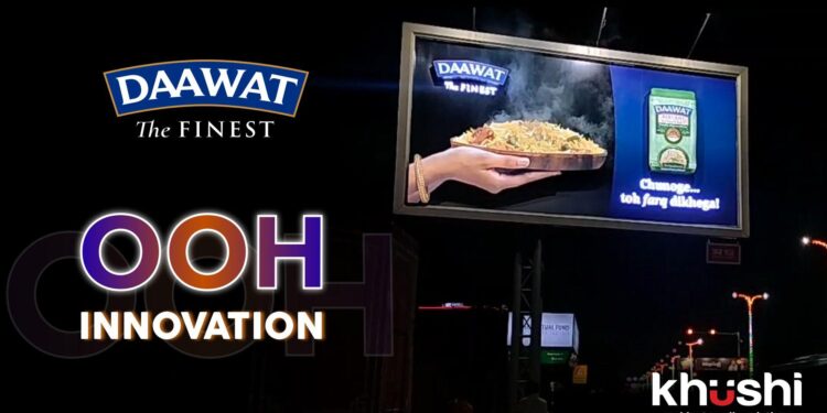 DAAWAT’S ‘CHUNOGE TOH FARQ DIKHEGA’ OOH CAMPAIGN COOKS UP EXCITEMENT