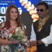 Stars of Honor: Actress Mahima Chaudhary and Preeti Jhangiani Present Prestigious Award to Business Luminary Dr. Nikesh Jain Madhani