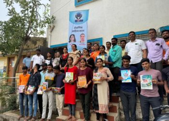 Supporting Library in Rural Area by Miam Charitable Trust for Underprivileged Students For Competitive Exams