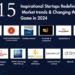 15 Inspirational Startups Redefining Market trends & Changing the Game in 2024