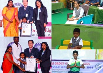Aranthangi’s Elshaddai School Students Achieve Record-breaking Feats and Set Elite World Records