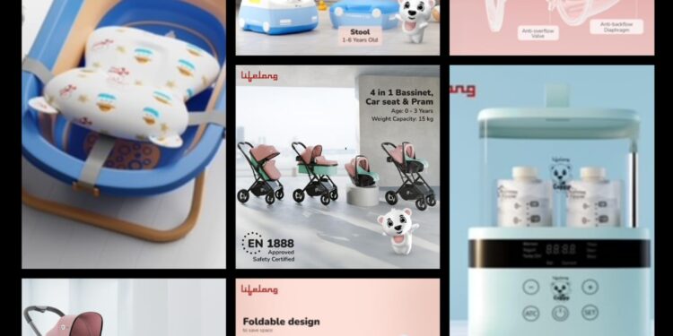 Lifelong Online launches innovative baby products category to target the USD 12.73 billion booming baby care market in India