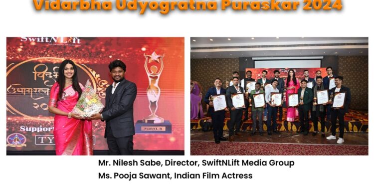 SwiftNLift Media Group Proudly Presents Vidarbha UdyogRatna Puraskar 2024