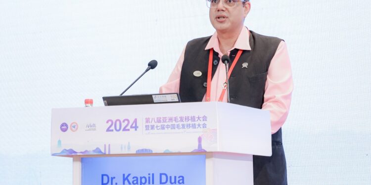 Dr. Kapil Dua Announced as President of the Asian Association of Hair Restoration Surgeons