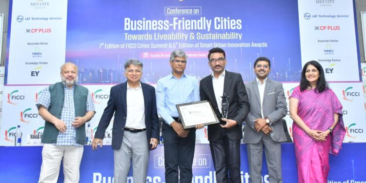 Ramky Infrastructure Wins FICCI’s Smart Urban Innovation Award