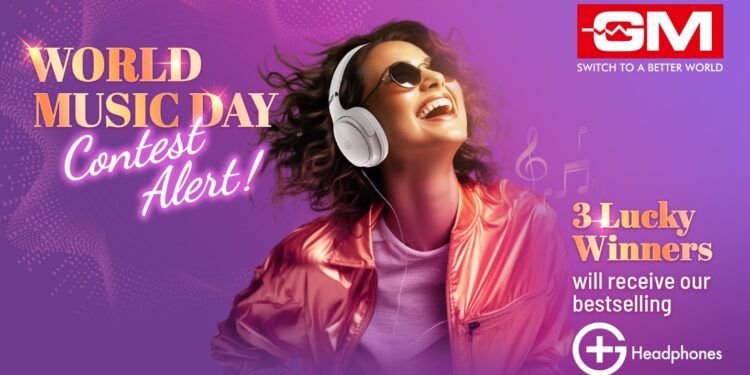 GM Modular announces a melodic fun contest across all digital platforms on World Music Day 2024!