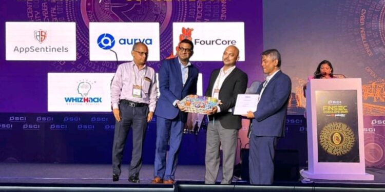 WhizHack Secures Prestigious Award at DSCI FINSEC Conclave 2024