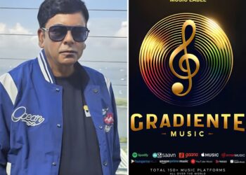 Dr. Vimal Raj Mathur launches music company “Gradiente Music” which will expand  work nationally and internationally