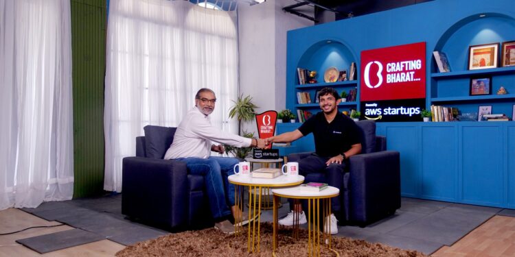 “Crafting Bharat: A Podcast Series” released its third episode with Sanket Shah, CEO of InVideo