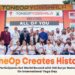 ToneOp Creates History:1960 Participants Set World Record with 108 Surya Namaskar On International Yoga Day