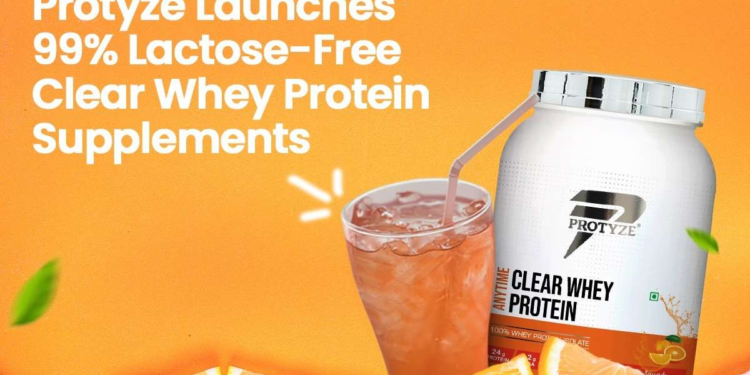 Protyze Launches 99 Percent Lactose-Free Clear Whey Protein Supplements 