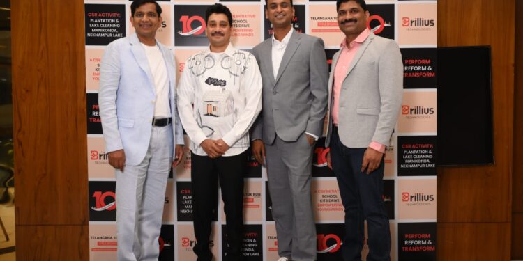 Brillius Technologies Celebrates 10th Anniversary; Becomes a $30 Million Company