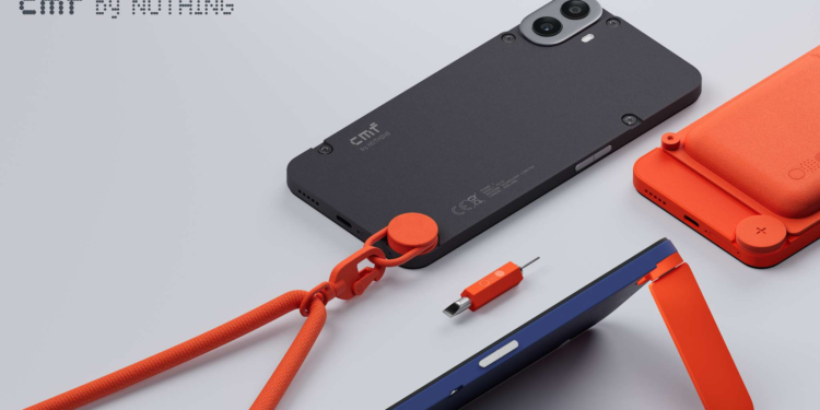 CMF by Nothing Unveils Innovative and Customizable Design of CMF Phone 1