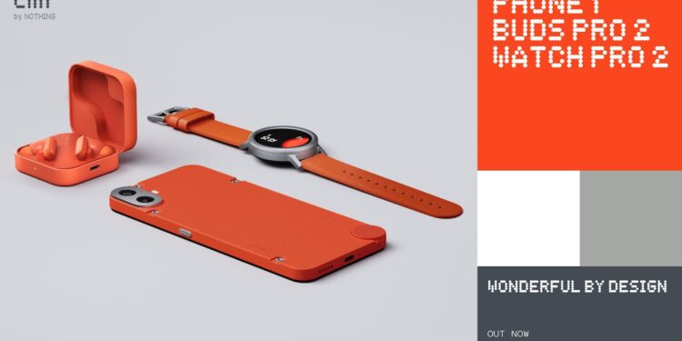 CMF by Nothing Launches CMF Phone 1, CMF Buds Pro 2 and CMF Watch Pro 2
