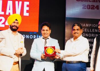 Niraj Kumar Receives The Sardar Patel National Award 2024