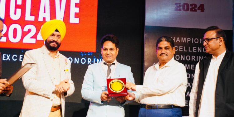 Niraj Kumar Receives The Sardar Patel National Award 2024