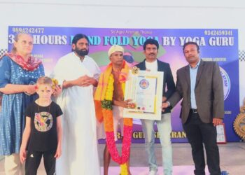 360 hours blindfold yoga entered into high range world records